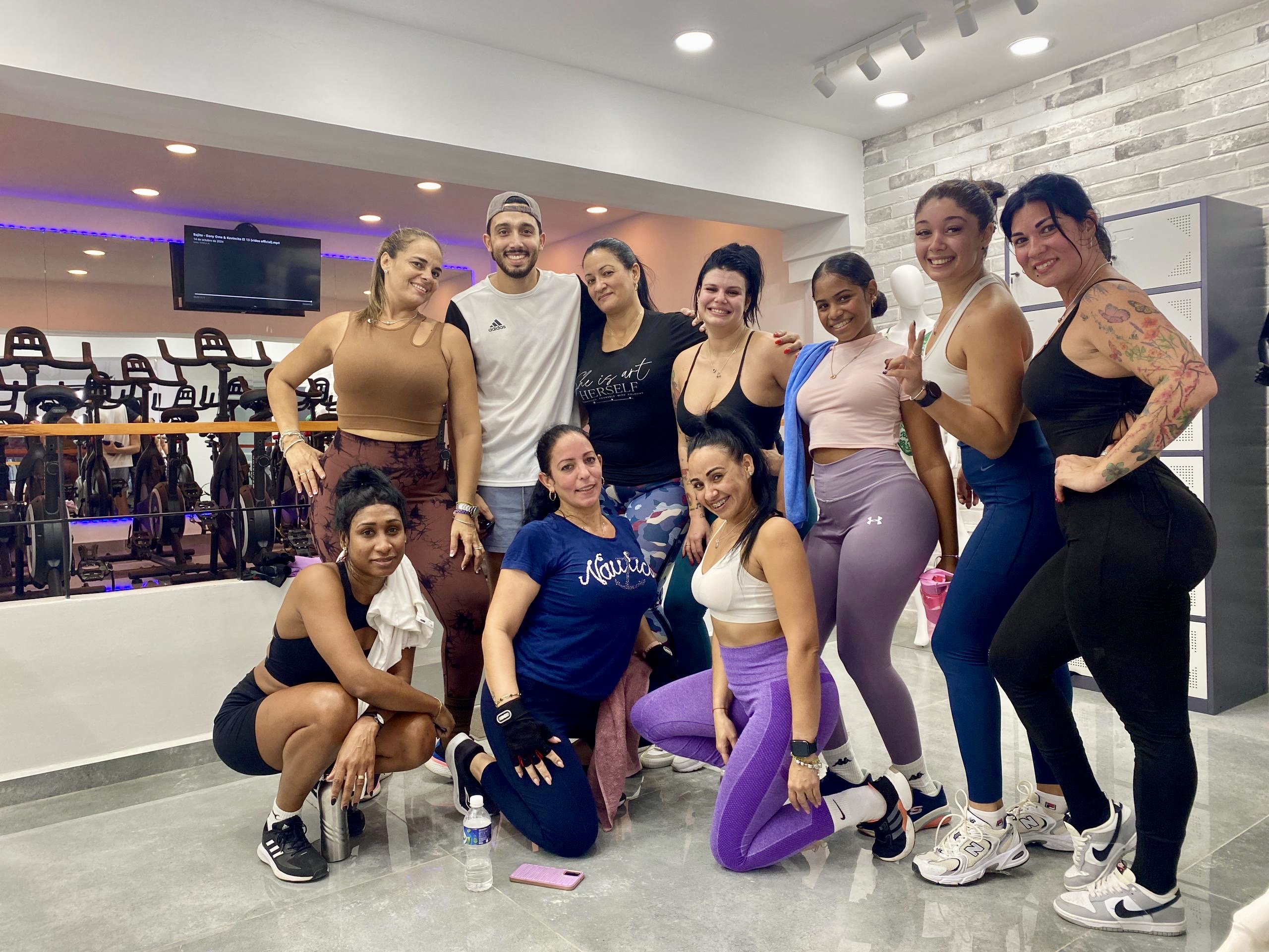 Gimnasio en La Habana